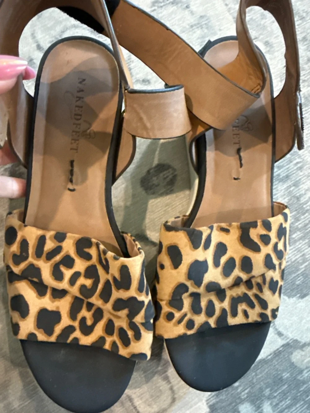 Naked Feet Koda Platform Sandals